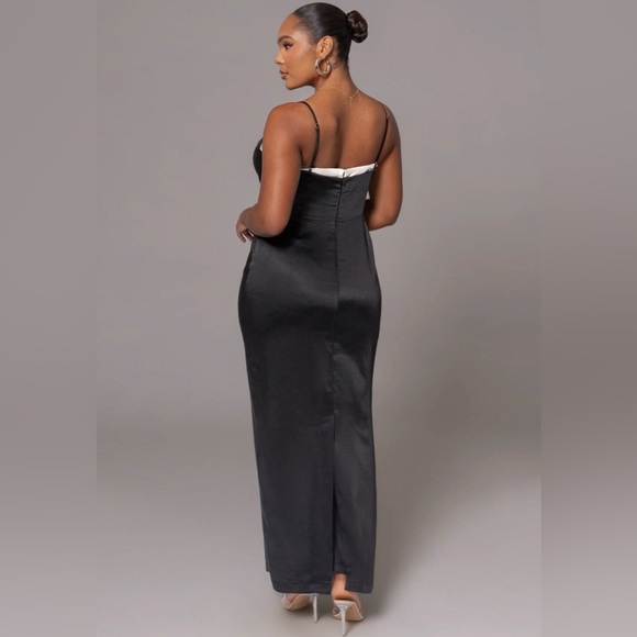 JLUXLABEL Black Moment in Time Maxi Dress Medium - Picture 3 of 8